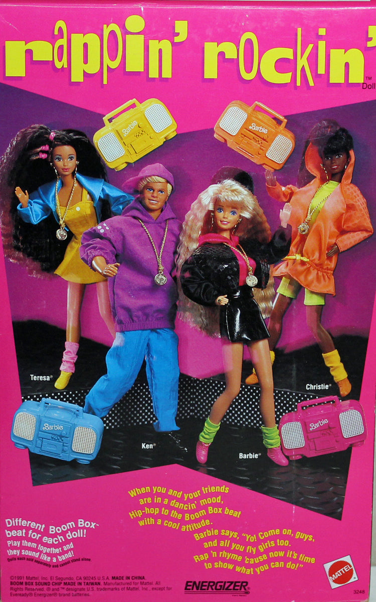 1991 Rappin' Rockin' Barbie (3248)