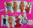 1991 Dream Wardrobe Barbie with 8 Fashions (3331)