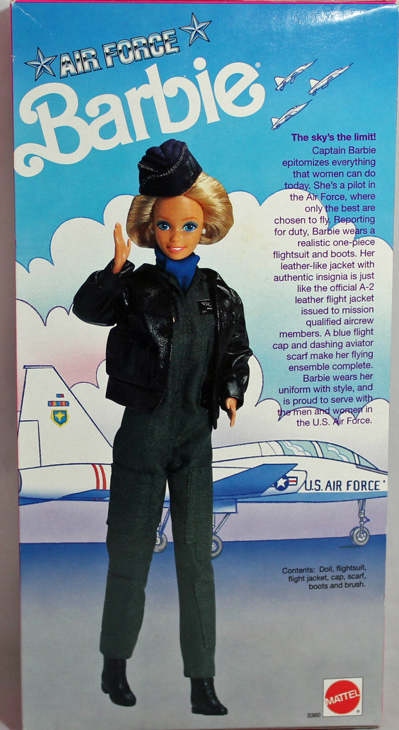 1990 Stars 'n Stripes Air Force Barbie (3360)