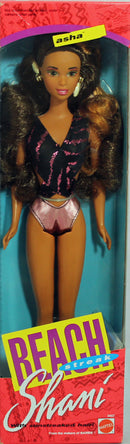 1992 Beach Streak Asha Shani Barbie (3457)
