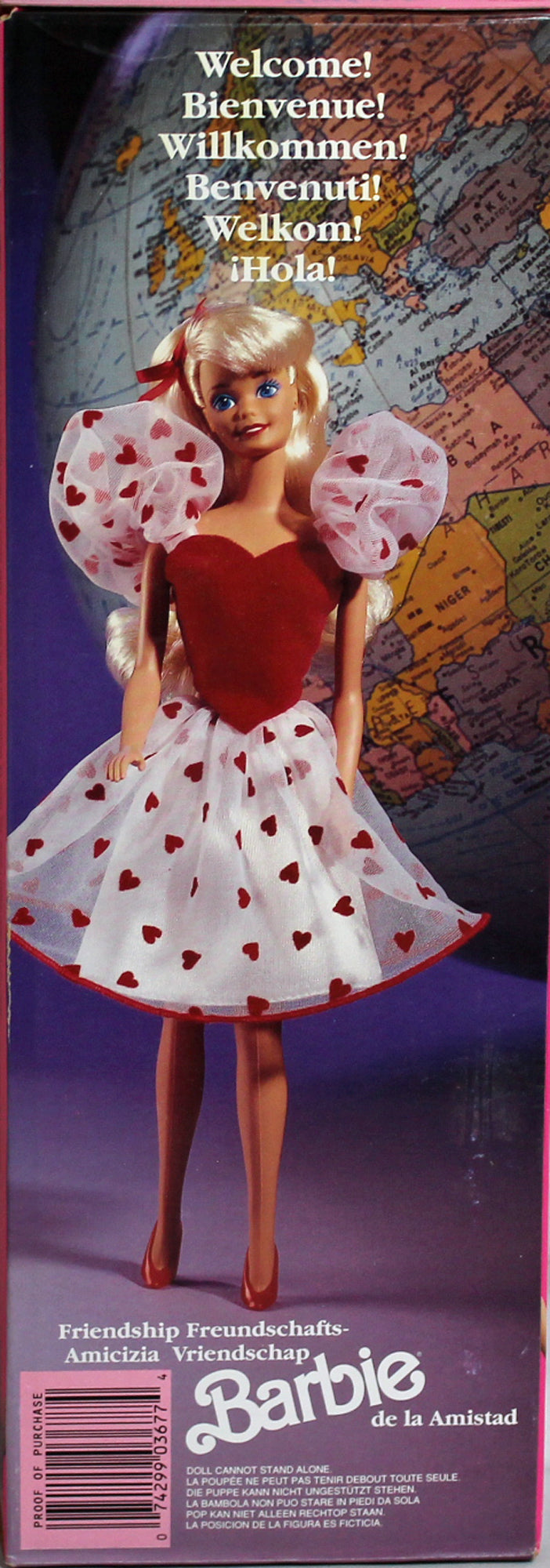 1991 Friendship Barbie (3677)