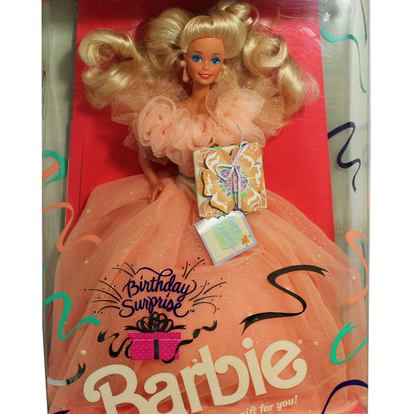 その他 birthday Barbie 1991 Birthday Surprise Barbie 1991 - Doll #3679 + Stand & Sparkle