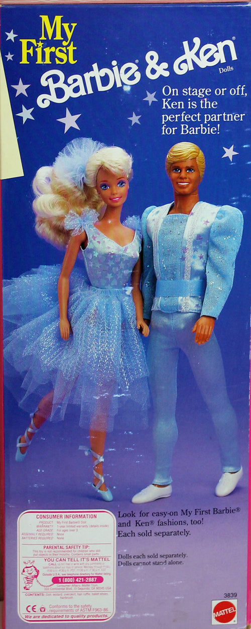 My First Barbie A shops Glittering Ballerina 1991