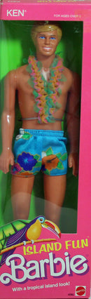 1987 Island Fun Ken Barbie (4060)