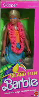 1987 Island Fun Skipper Barbie (4064)