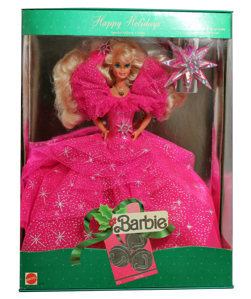1990 Happy Holidays Barbie (04098)