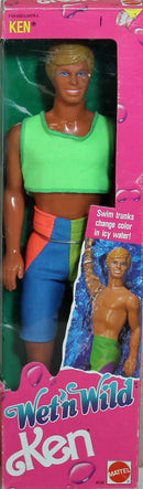 1989 Wet 'n Wild Ken Barbie (4104)