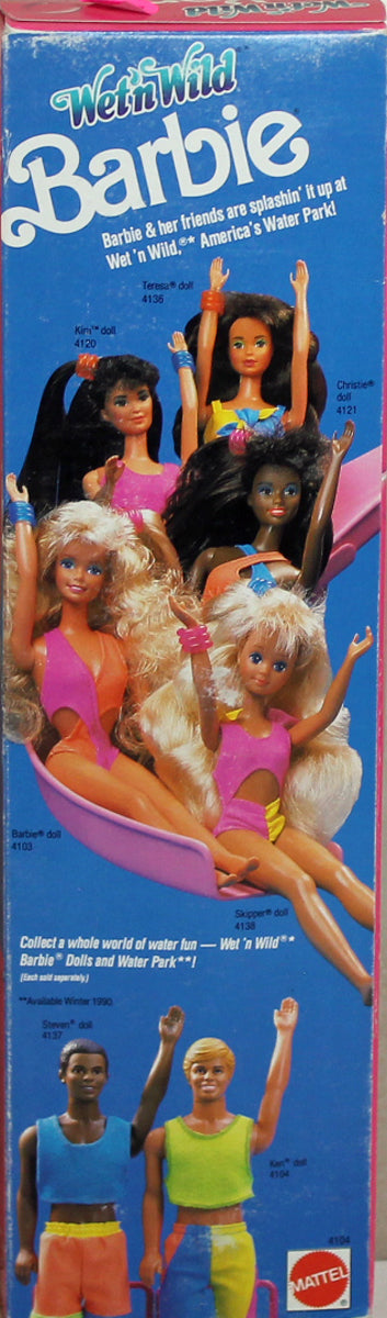 Barbie 1989 Wet N Wild Ken 4104 Mattel Barbie Doll for sale online