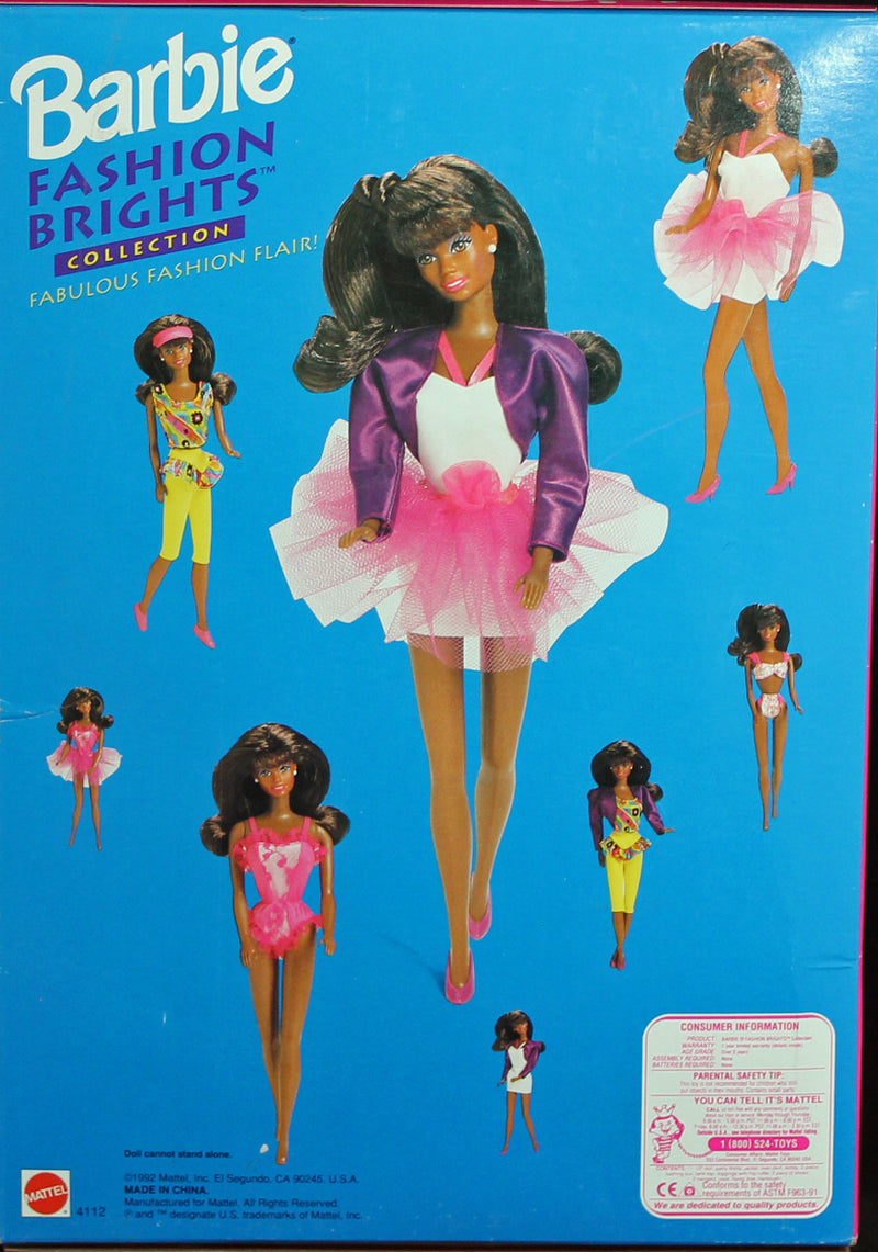 1992 Fashion Brights Barbie (4112) - African American