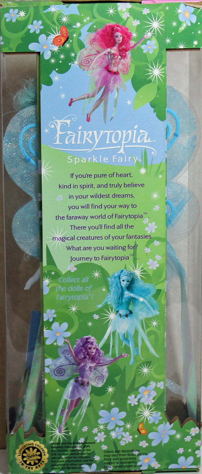 2003 Fairytopia Blue Sparkle Fairy Barbie (B5735)
