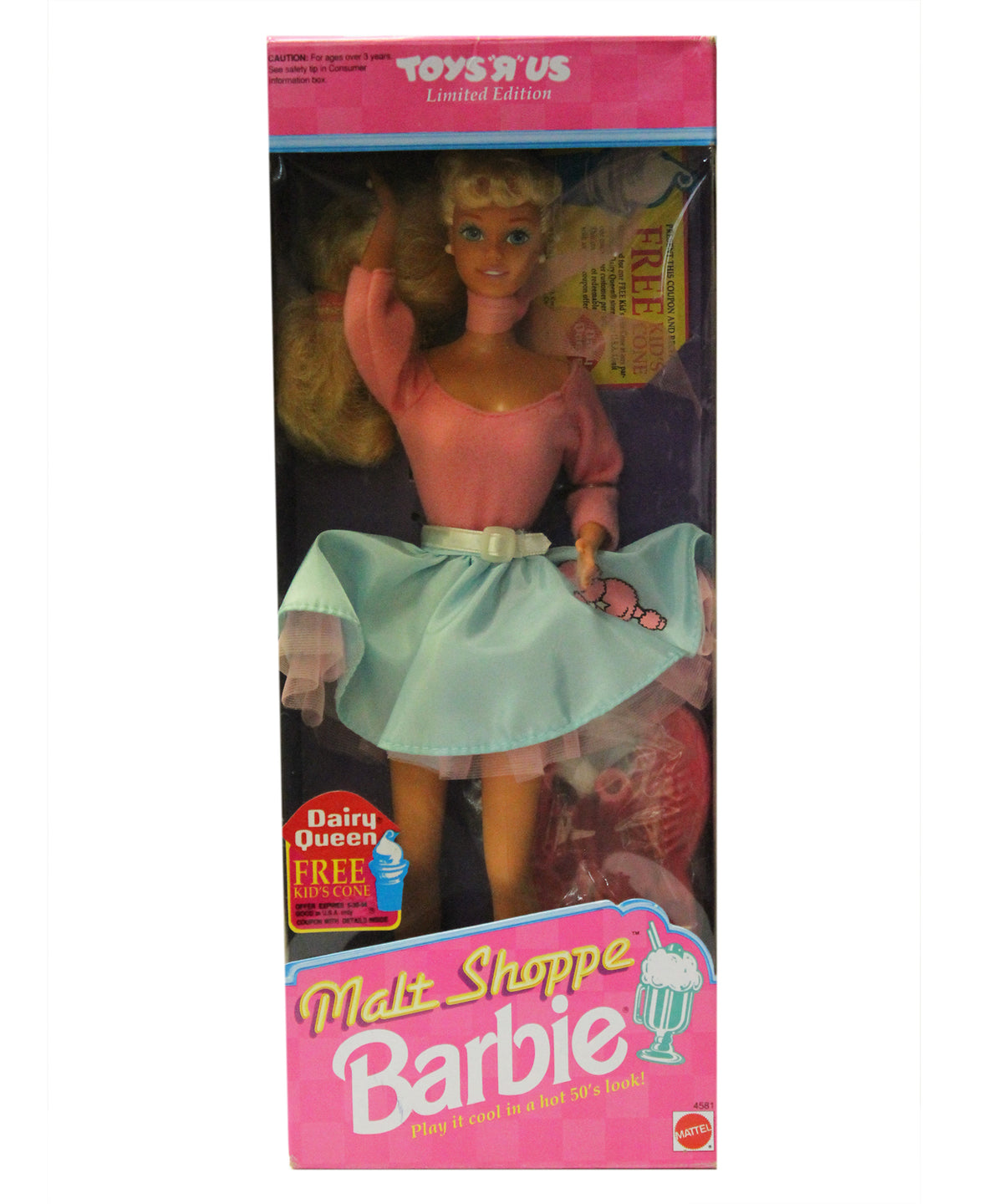 1993 Malt Shoppe Barbie 4581