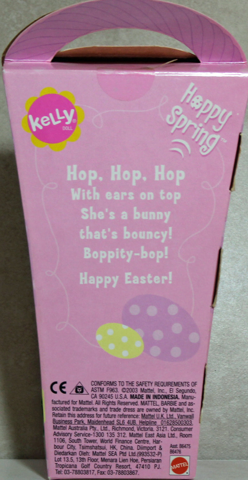 2003 Happy Spring Easter Kelly Barbie (B6476)