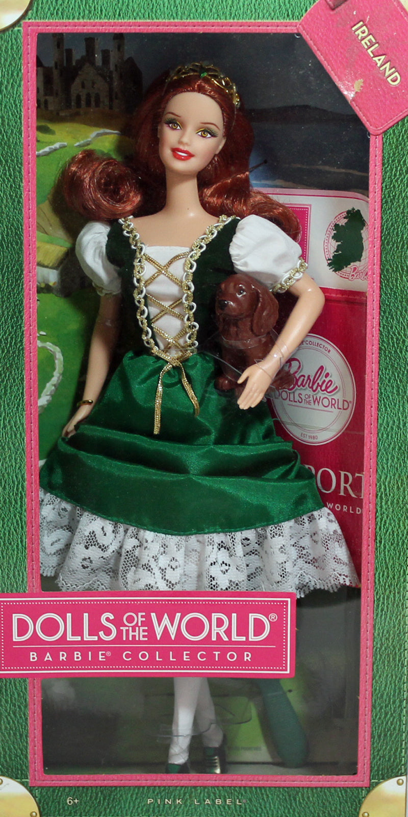 2011 Ireland Barbie (W3440) - Dolls of the World