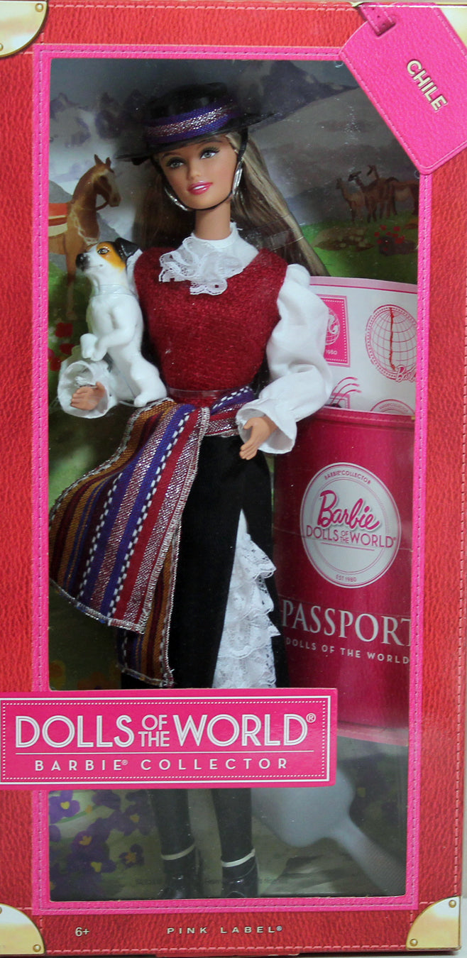 2011 Chile Barbie (W3494) - Dolls of the World