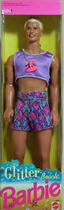 1992 Glitter Beach Ken Barbie (4904)