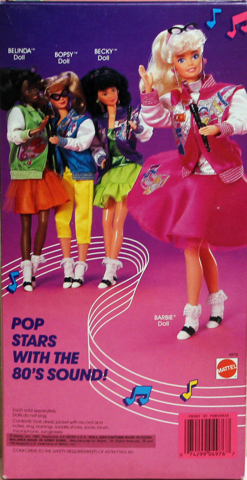 1987 Barbie & the Sensations Belinda Barbie (4976)