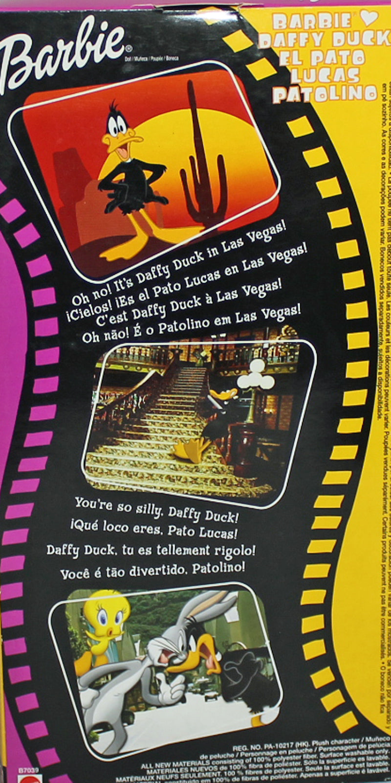 2003 Barbie Loves Daffy Duck (B7039) - Looney Tunes