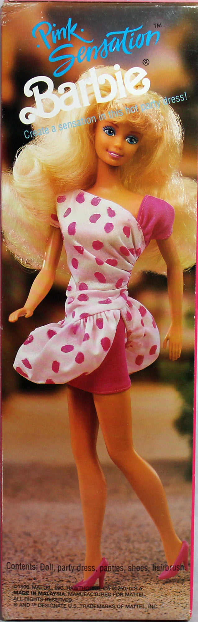 1990 Pink Sensation Barbie (5410)