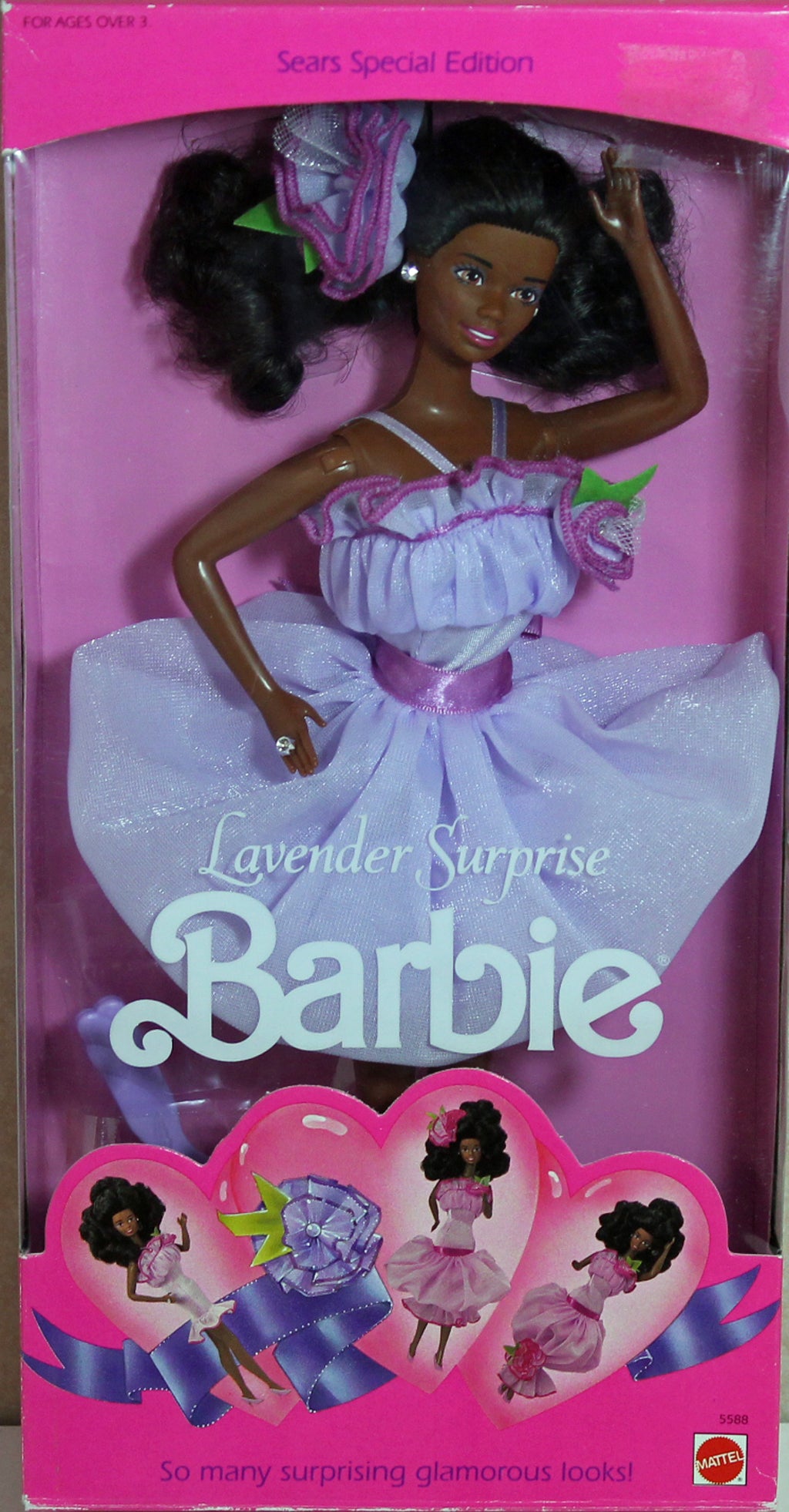 1989 sears spécial édition lavender surprise barbie puppet 1989 sears spécial édition lavender surprise barbie puppet