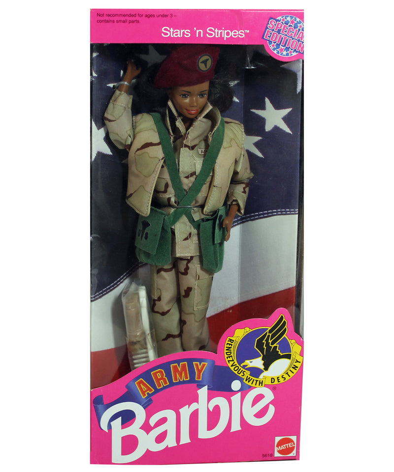 1992 Stars 'n Stripes Army Barbie (05618)