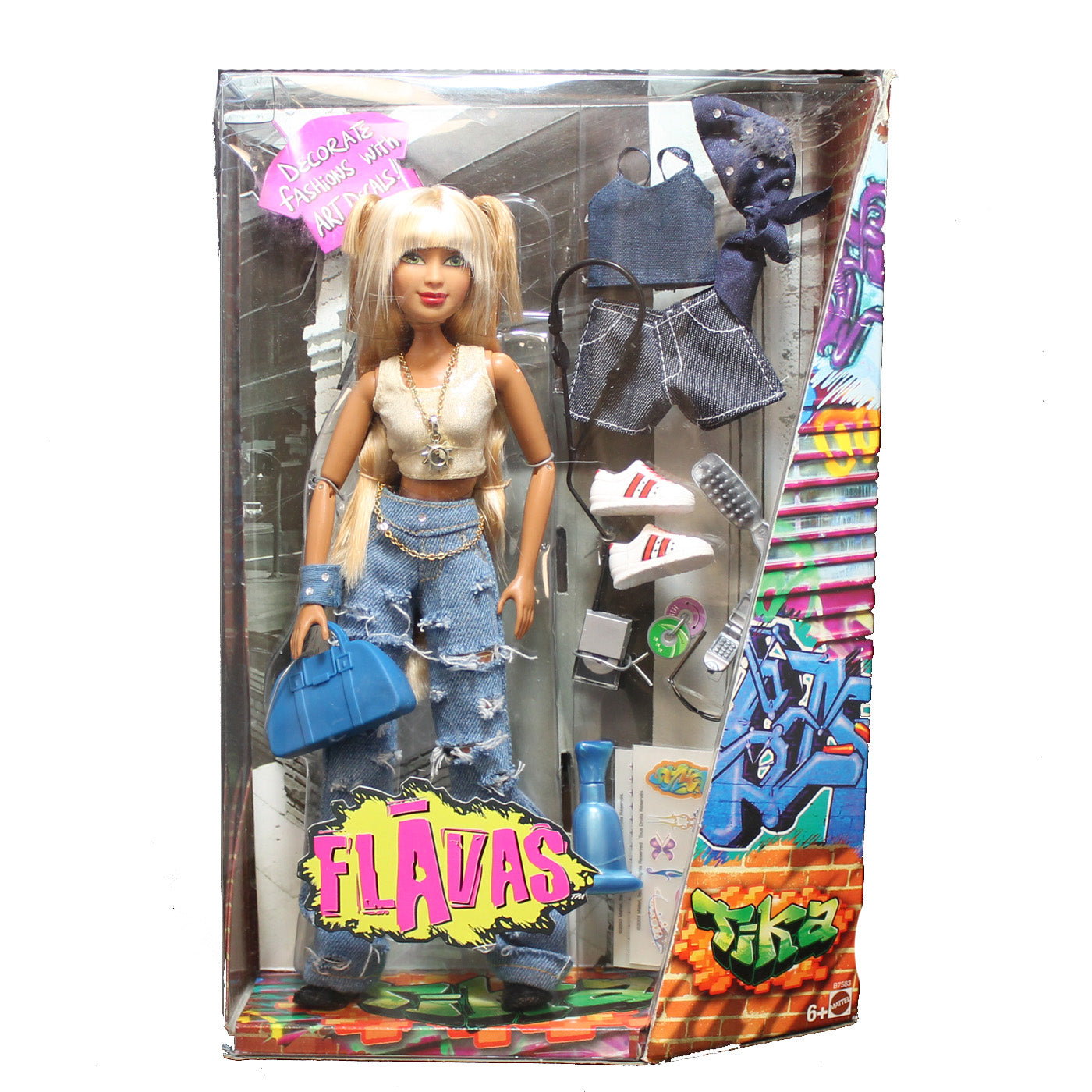 MATTEL FLAVAS TIKA ANNO 2003 NUOVA MATTEL FLAVAS TIKA ANNO 2003 NUOVA