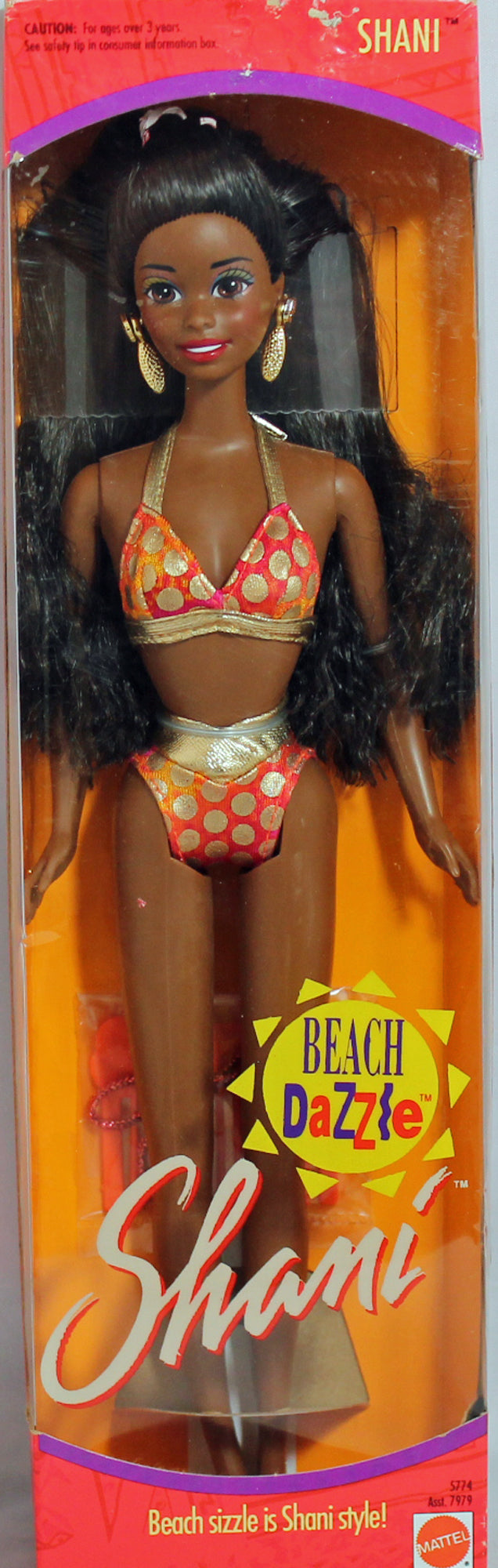 1991 Beach Dazzle Shani Barbie (5774)