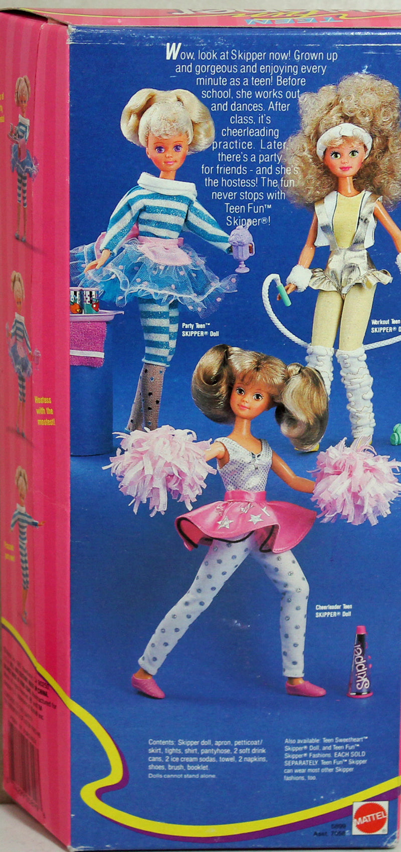 1987 Party Teen Fun Skipper Barbie (5899)