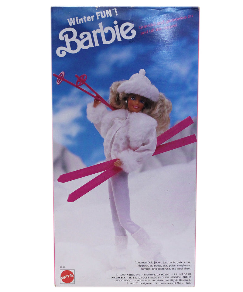 1990 Winter Fun Barbie (5949)