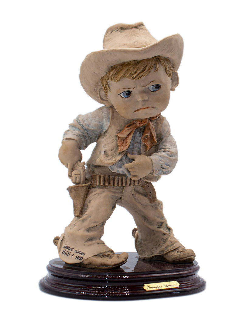 Giuseppe Armani Figurine: 0657-T Cowboy Gunslinger