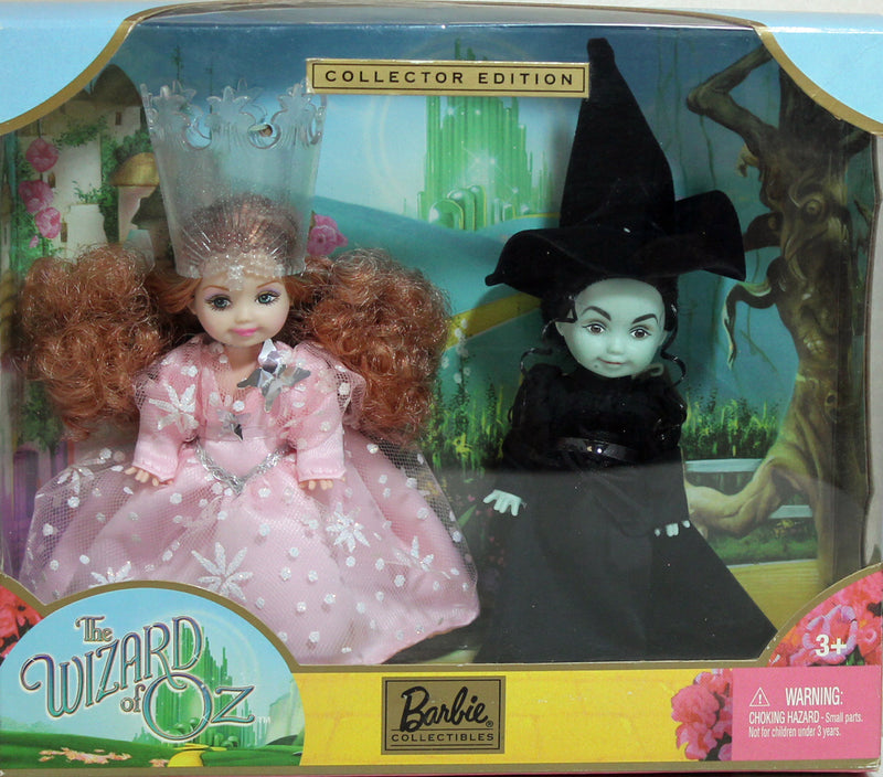 2003 Glinda & Wicked Witch Kelly Barbie (B8951) - The Wizard of Oz