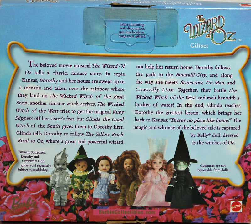 2003 Glinda & Wicked Witch Kelly Barbie (B8951) - The Wizard of Oz