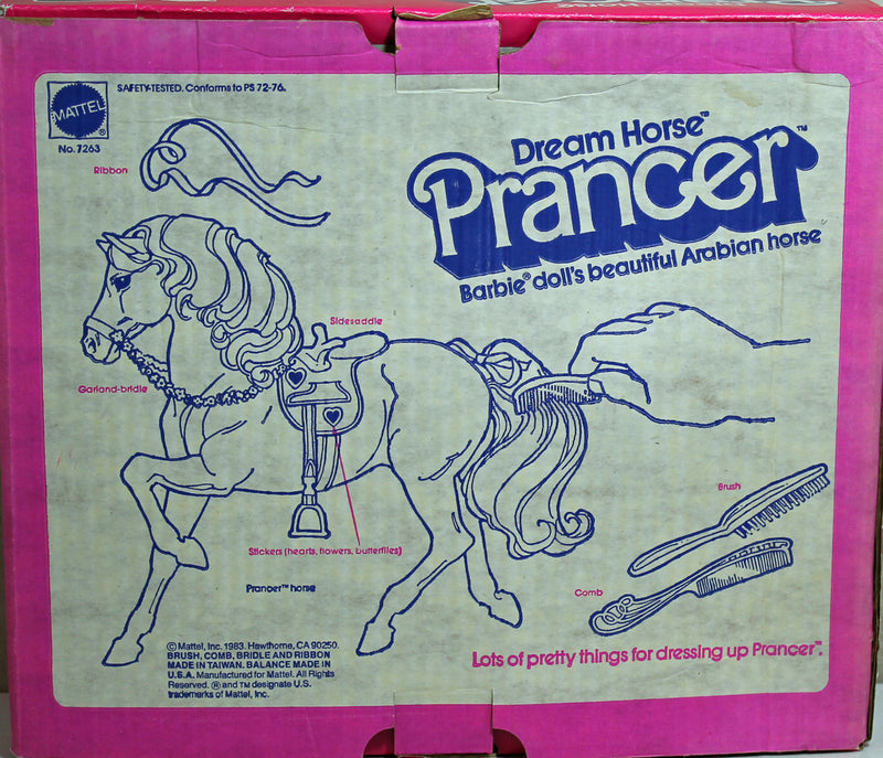 1983 Barbie Dream Horse Prancer Arabian Barbie (7263)