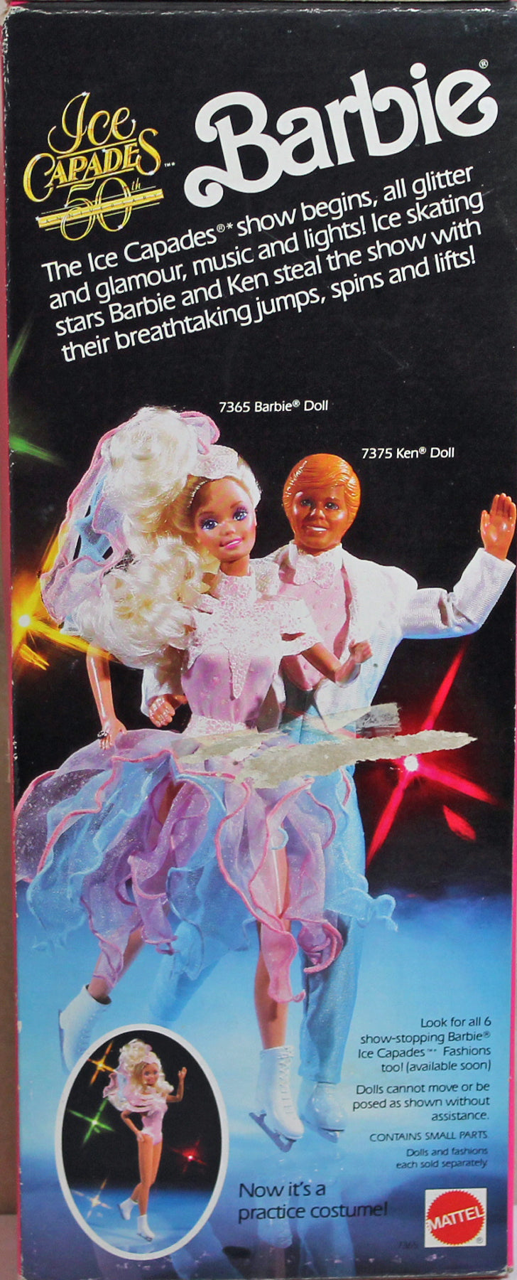 1990 Ice Capades 50th Anniversary Barbie (7365)