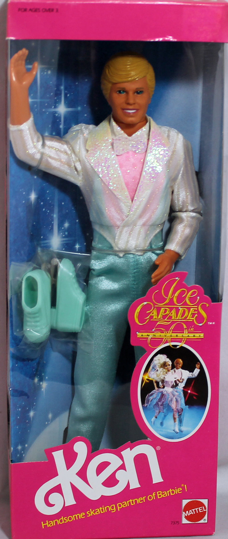 1989 Ice Capades Ken Barbie (7375)