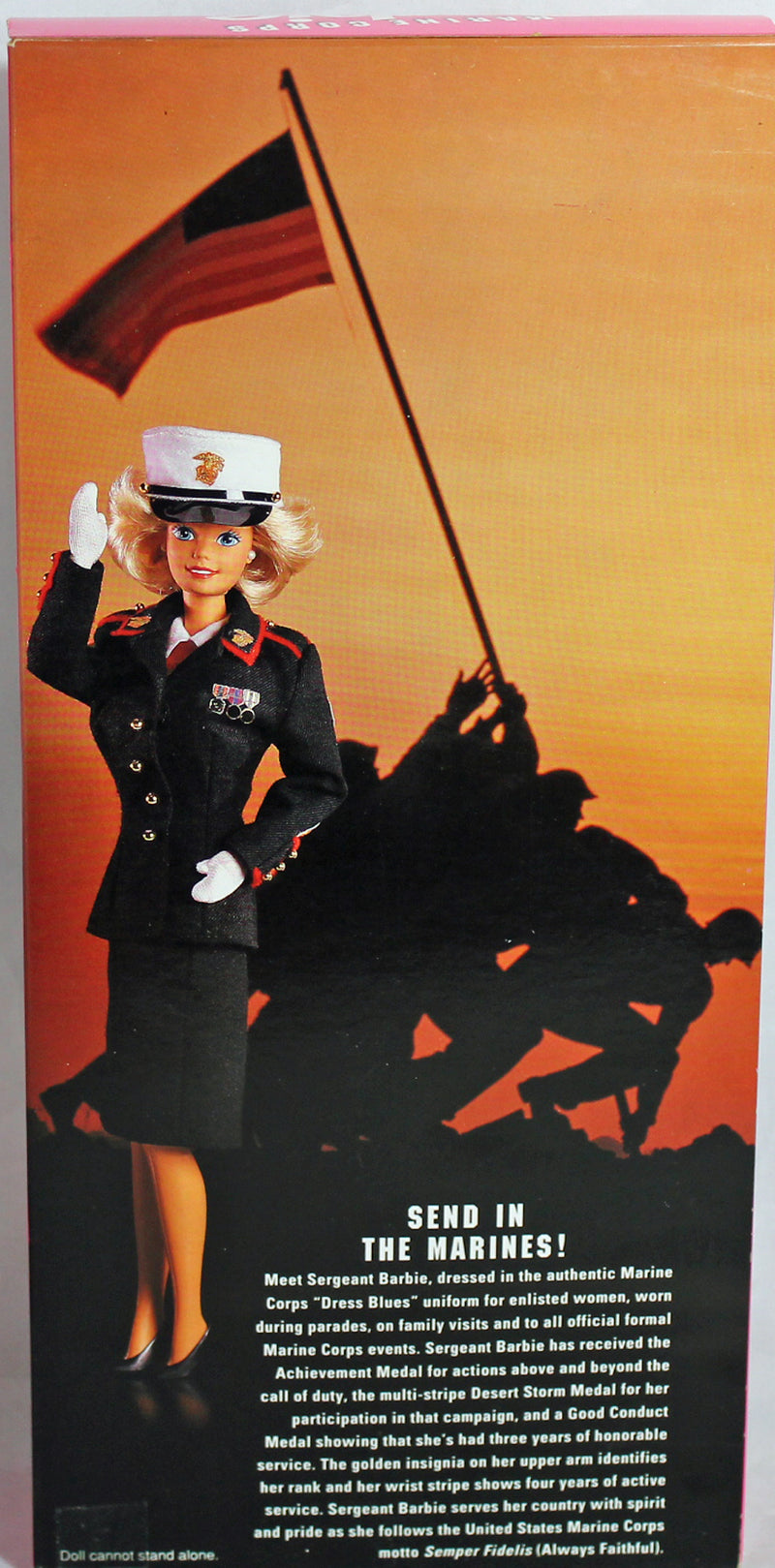 1991 Stars 'n Stripes Marine Corps Barbie (7549)