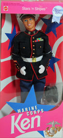1991 Stars 'n Stripes Marine Corps Ken Barbie (7574)