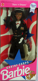 1991  Stars 'n Stripes Marine Corps Barbie (7594) - African American