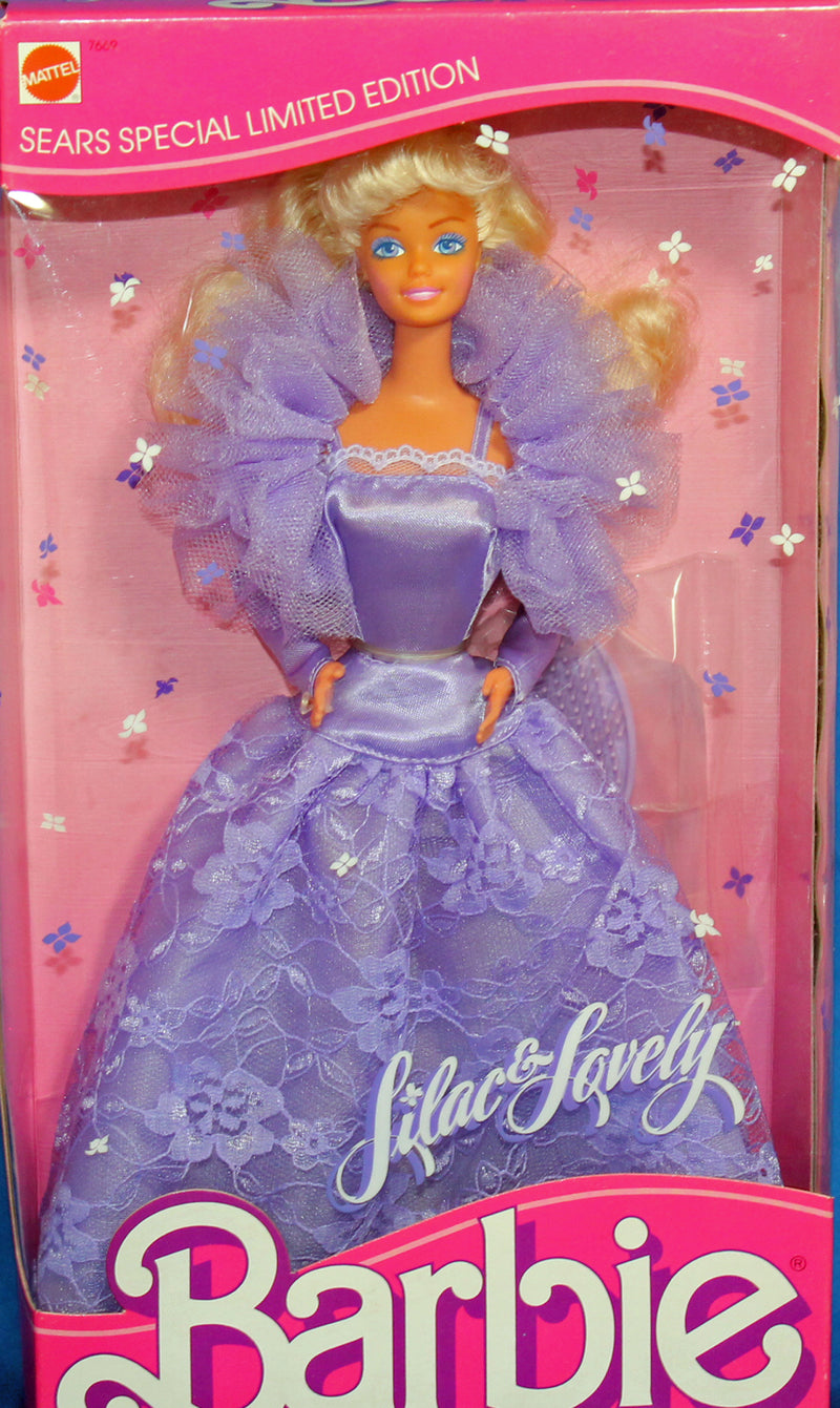 1987 Lilac & Lovely Barbie (7669)