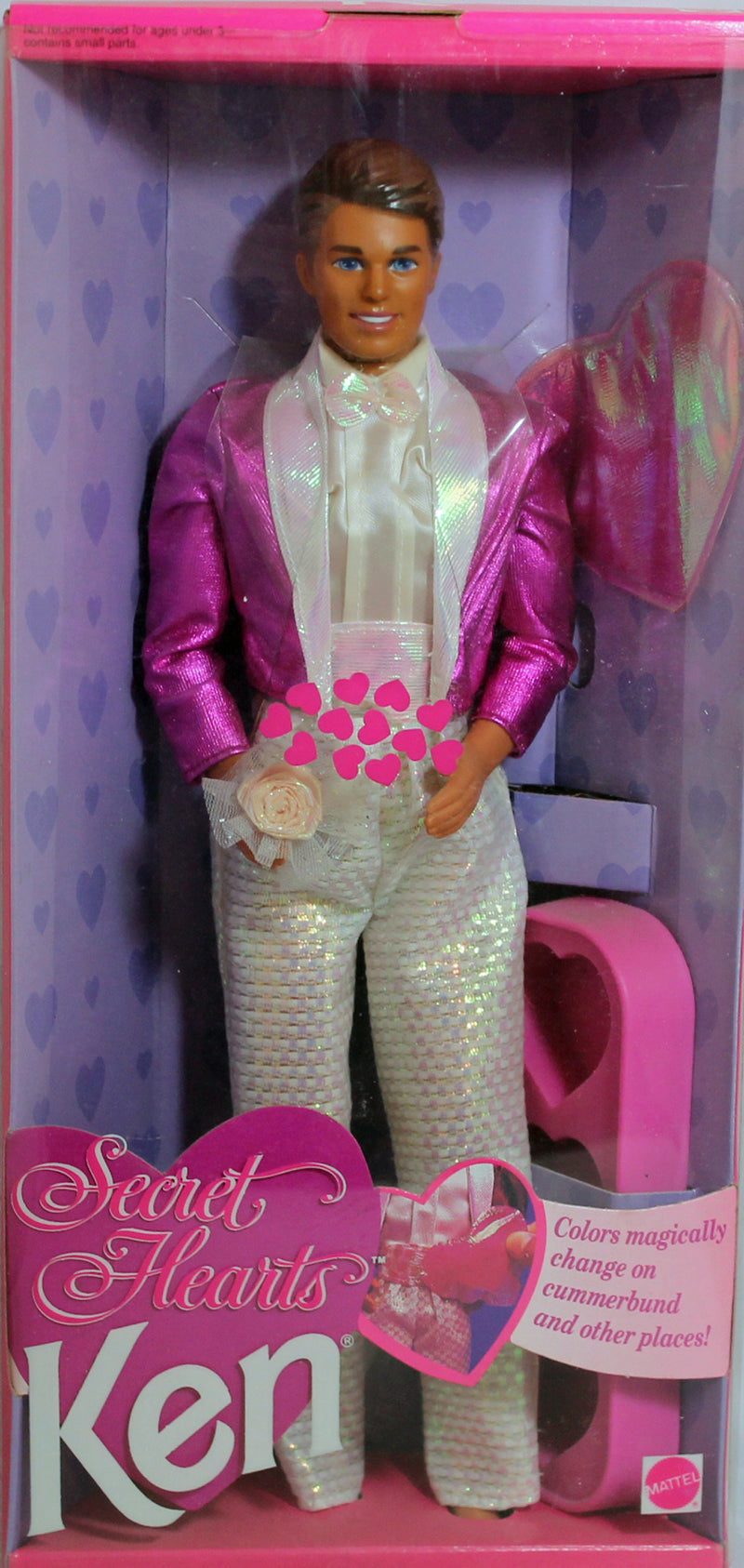 1992 Secret Hearts Ken Barbie (7988)