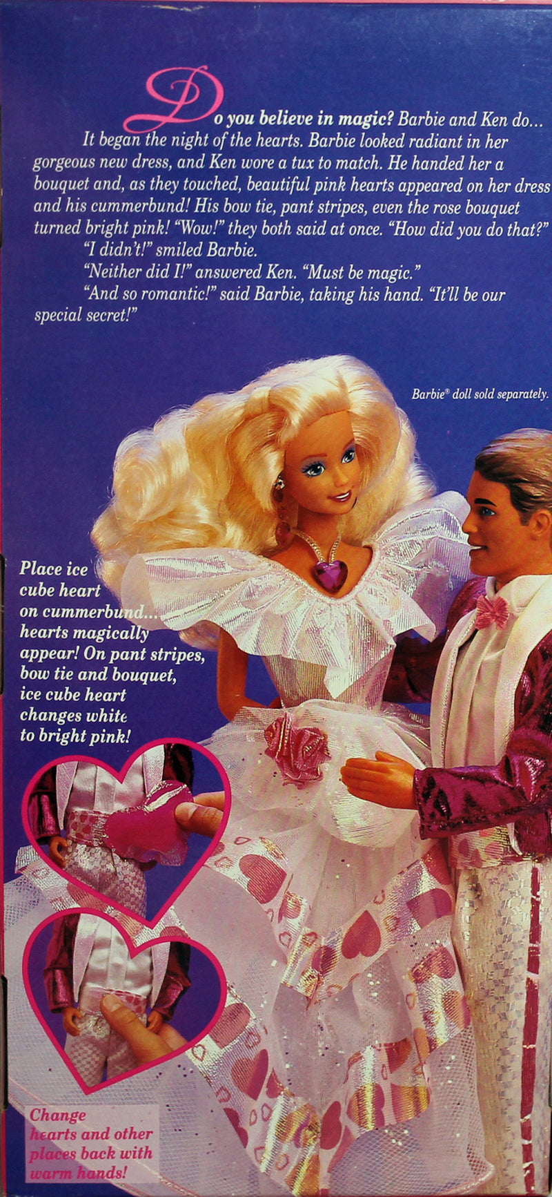 1992 Secret Hearts Ken Barbie (7988)