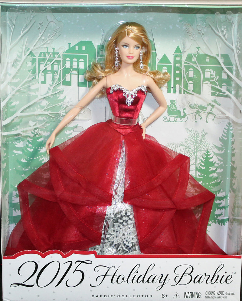 2015 Celebration Holiday Barbie Hallmark Keepsake Christmas