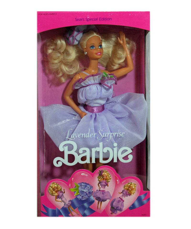1989 Lavender Surprise Barbie (9049)