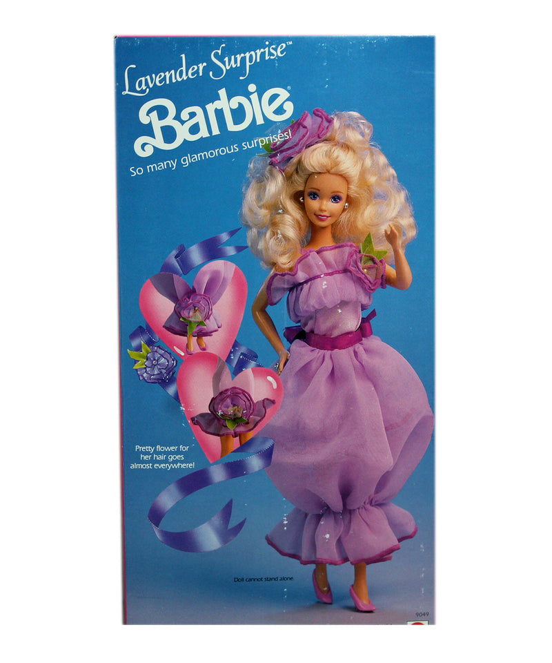 1989 Lavender Surprise Barbie (9049)
