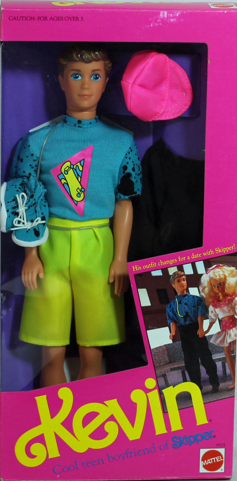 1990 Cool Teen Boyfriend Kevin Barbie (9325)
