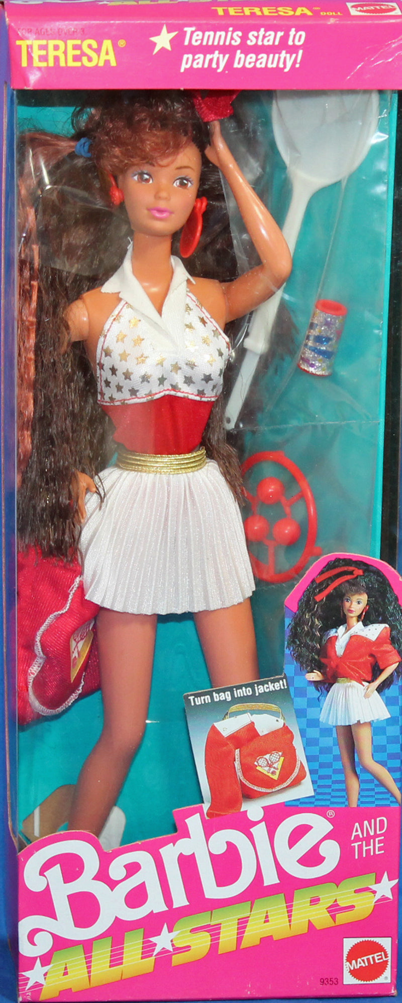 1989 Barbie and the All Stars Teresa (9353)