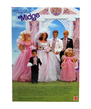 1990 Wedding Day Midge Barbie (9606)