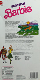 1990 Scottish Barbie (9845) - Dolls of the World