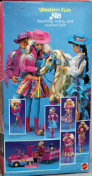 1989 Western Fun Nia Barbie (9933)