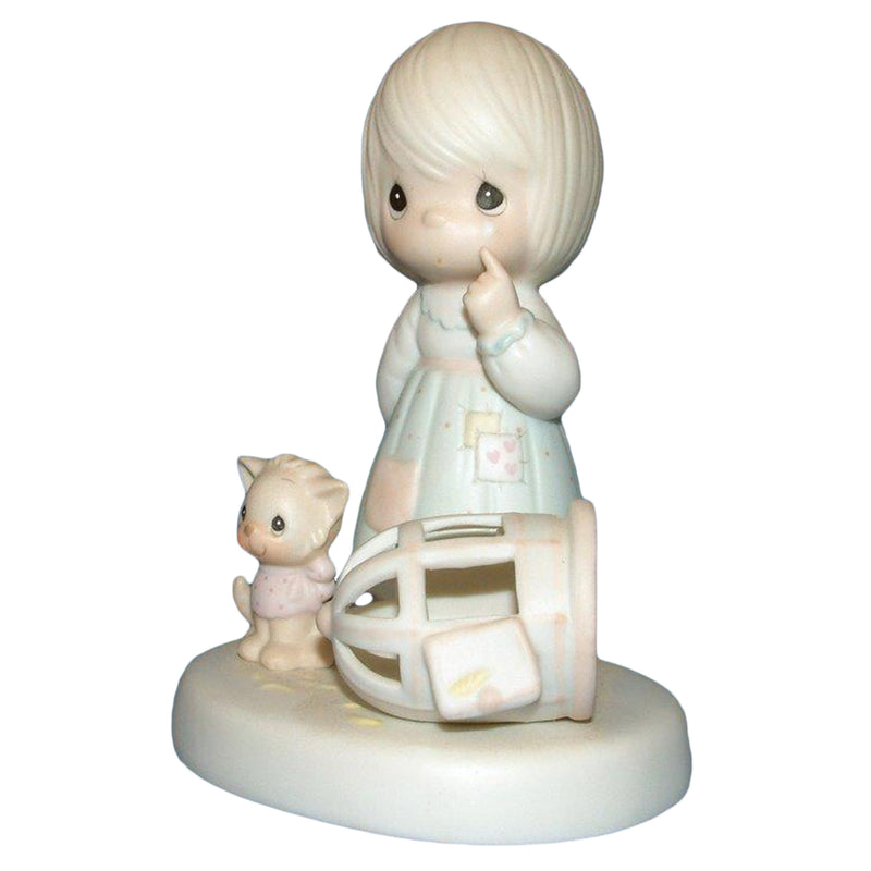 Precious Moments Figurine: 100226 The Lord Giveth and the Lord Taketh Away