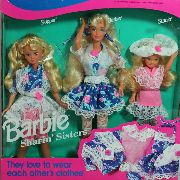 1992 Sharin Sisters Barbie Giftset Barbie 10143